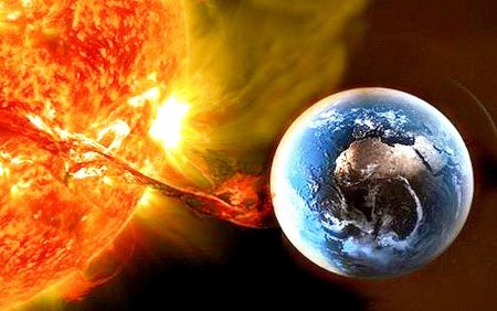 Мощная магнитная буря из-за выброса на Солнце будет влиять на Землю несколько дней