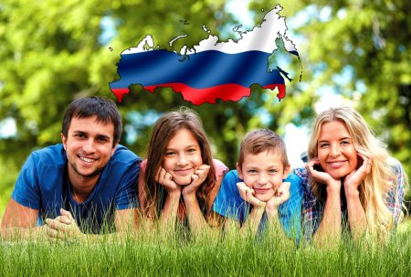 Счастливая семья. Россия