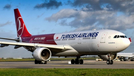 Самолет Turkish Airlines