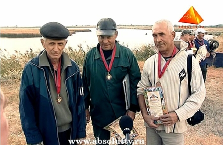 Победители Чемпионата по ловле рыбы на спиннинг. Волгоград
