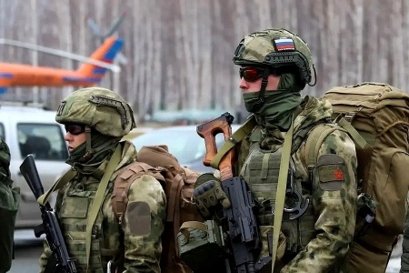 Военнослужащие ВС России