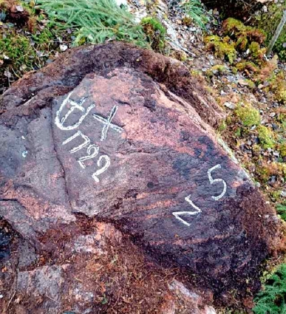 Пограничный камень 1722 года Выборгский район