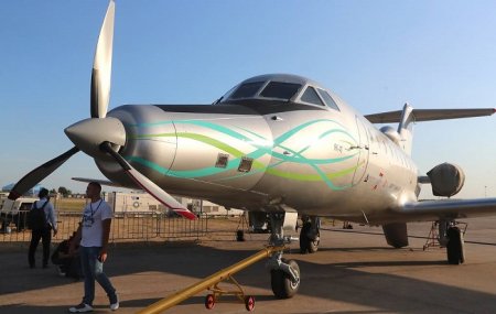 Самолёт Як-40 с электродвигателем впервые взлетел на МАКС-2021