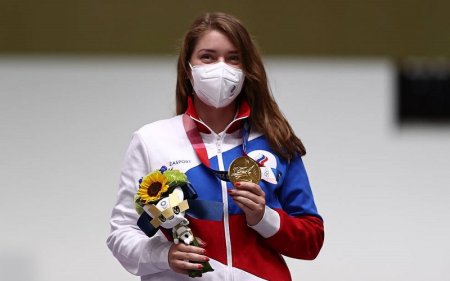 Первое золото России взяла Виталина Бацарашкина на Олимпиаде 2020