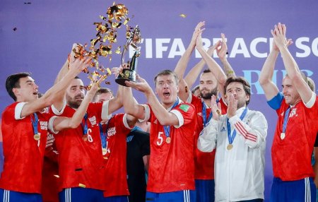 Сборная России выиграла Чемпионат мира FIFA по пляжному футболу