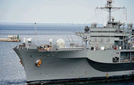 Командный корабль Шестого флота США направился в Черное море 