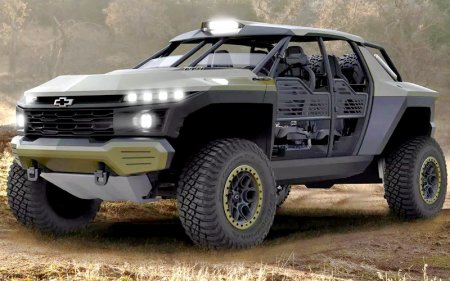 Chevrolet Beast - мощный внедорожник на базе военной машины