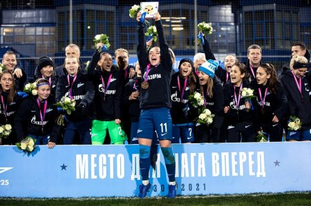Женская команда «Зенит» завоевала первые медали в Кубке России