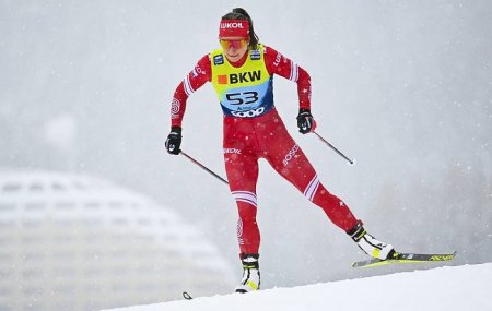 Лыжница Непряева взяла 3-е место в гонке на 10 км в "Тур де Ски"