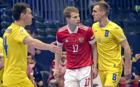 Сборная России по мини-футболу вышла в финал ЧЕ, обыграв Украину