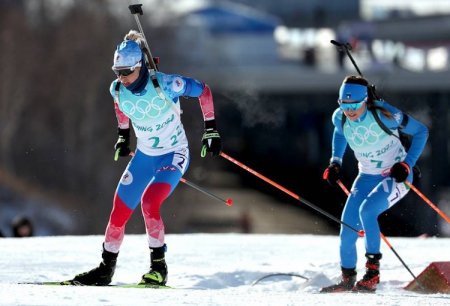 Биатлонистки России завоевали серебро Олимпиады 2022 в эстафете