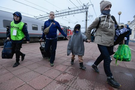 Беженцы из Украины прибыли в Ленинградскую область