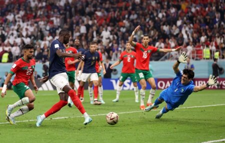 Франция - Марокко. Футбол. Чемпионат мира 2022