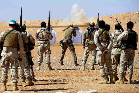 Военные США обучают боевиков на базе Эт-Танф в Сирии