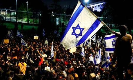 Акции протеста в Израиле. Март 2023