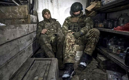 Солдаты ВС Украины