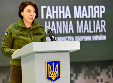 Замминистра обороны Украины Анна Маляр