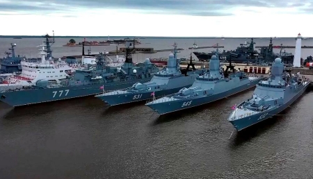 Кронштадт. Военные корабли России