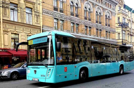 Санкт-Петербург. Автобус